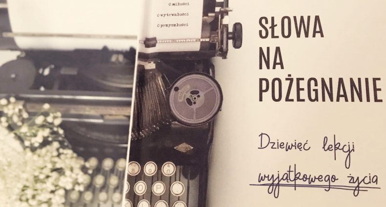Słowa na pożegnanie, Wydawnictwo Czarna Owca, fot. Lady Pasja