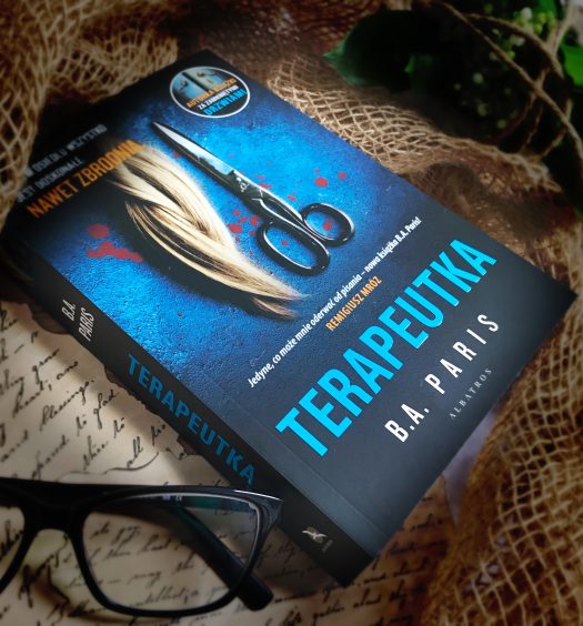 Terapeutka, B.A. Paris, Wydawnicwo Albatros, fot. Lady Pasja