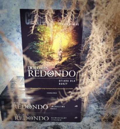 Ofiara dla burzy, Dolores Redondo, Wydawnictwo Czarna Owca, fot. Lady Pasja