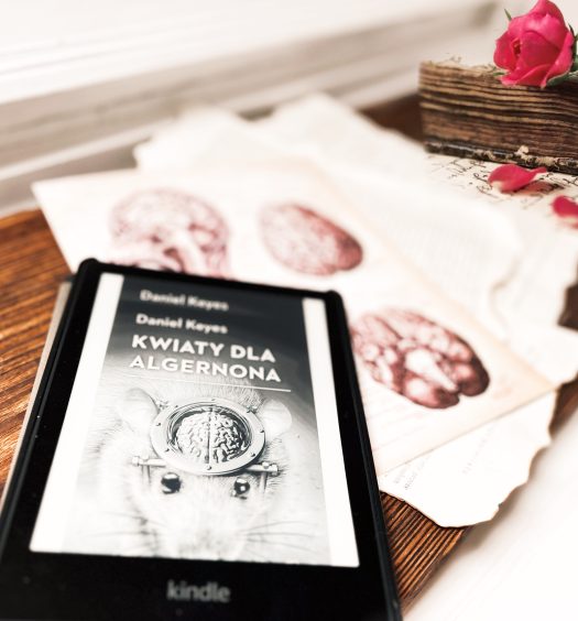 Kwiaty dla Algernona, Daniel Keyes, Dom Wydawniczy Rebis, fot. Lady Pasja